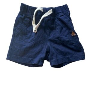 Baby Gap Navy Blue Drawstring Shorts | 12-18M